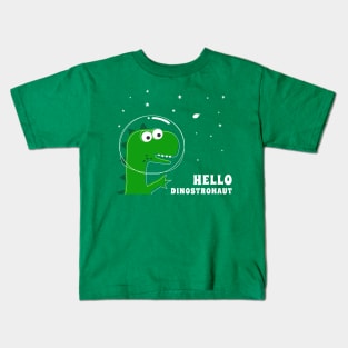 Cute Astronaut dinosaur. Kids T-Shirt